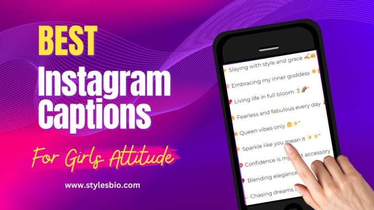 Best Instagram Captions For Girls Attitude in English